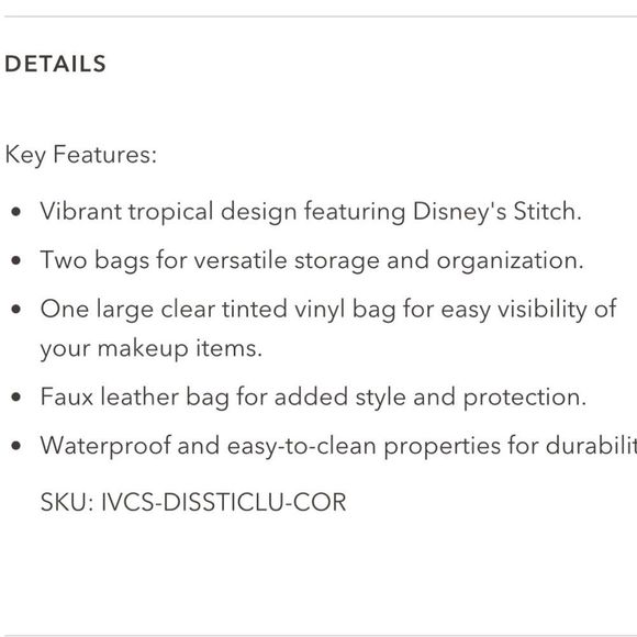 Impressions X Disney Stitch Clutch Set - Picture 6 of 8